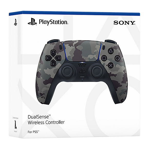 DualSense® Wireless Controller - Gray Camouflage - For PS5, PC, MAC & Mobile — product view 4
