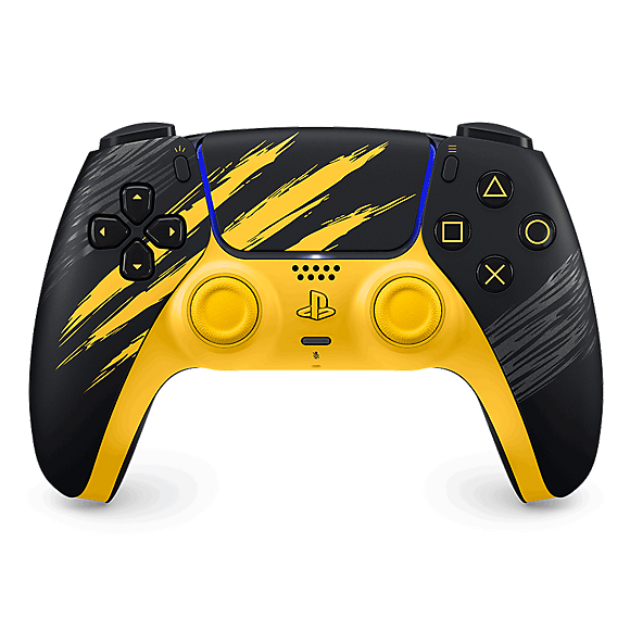DualSense® Wireless Controller - Marvel’s Wolverine Battle Yellow Limited Edition - For PS5, PC, MAC & Mobile — product view 1