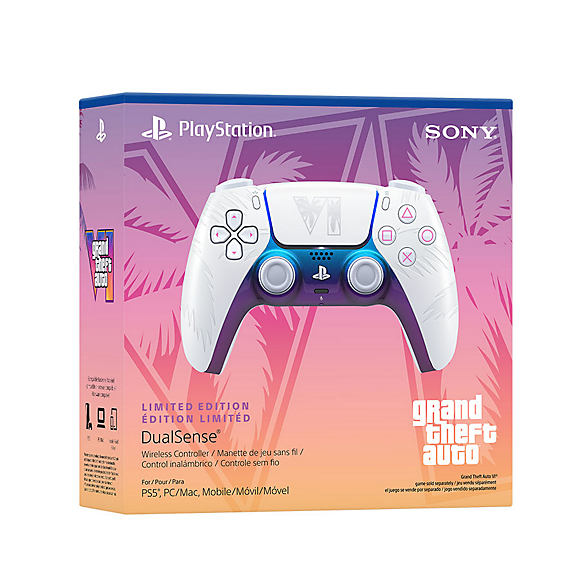 DualSense® Wireless Controller - Grand Theft Auto VI White Limited Edition - For PS5, PC, Mac & Mobile — product view 6