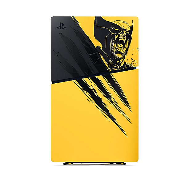 PlayStation®5 Digital Edition Console 825 GB - Marvel’s Wolverine Battle Yellow Limited Edition Bundle — product view 3